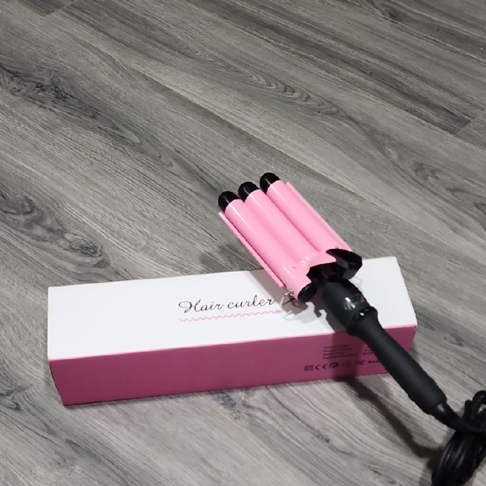 Hair Curler 3 Rod Waver Iron